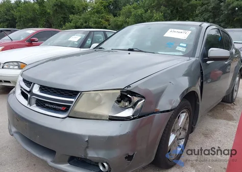 2013 Dodge Avenger Sxt z USA, uszkodzony, nr VIN 1C3CDZCBXDN664161